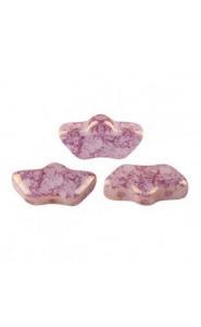 Les perles par Puca® Delos beads Light pink opal bronze 71100/15496